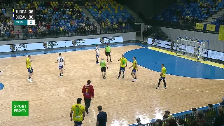 Potaissa Turda – HC Buzău 39-33 în Liga Zimbrilor (28.02.2026)