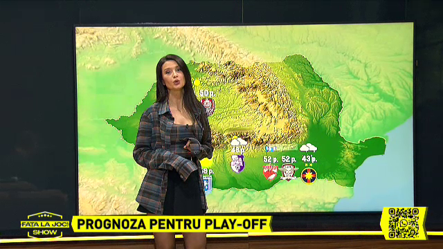 Iulia Pârlea și Busu sunt invitații de la Fața la Joc, la PRO TV și pe VOYO: frumoasa prezentatoare transmis vremea din Superliga
