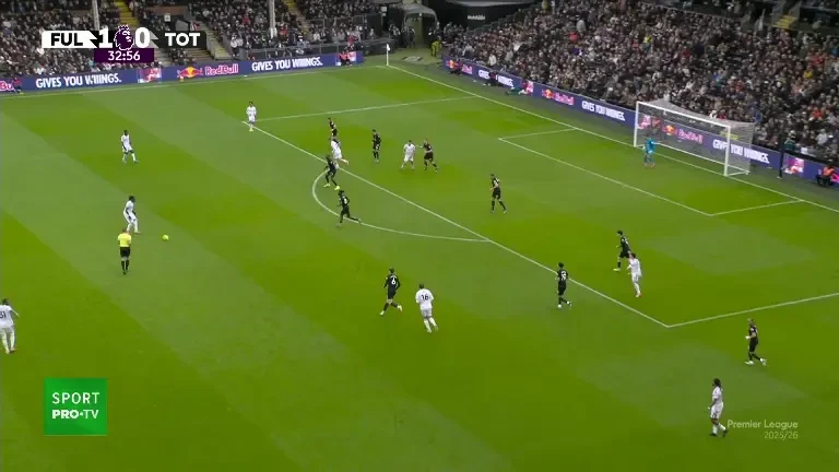 Fulham - Tottenham, pe VOYO | Iwobi înscrie superb în minutul 34(01/03/2026)