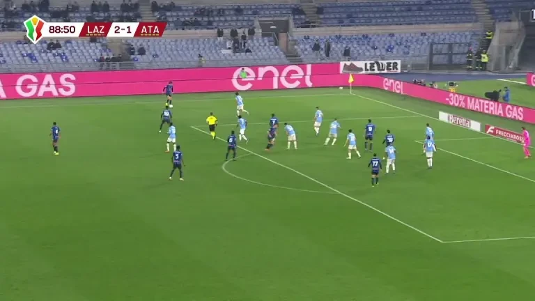 Atalanta - Lazio, VOYO: Gol 2-2