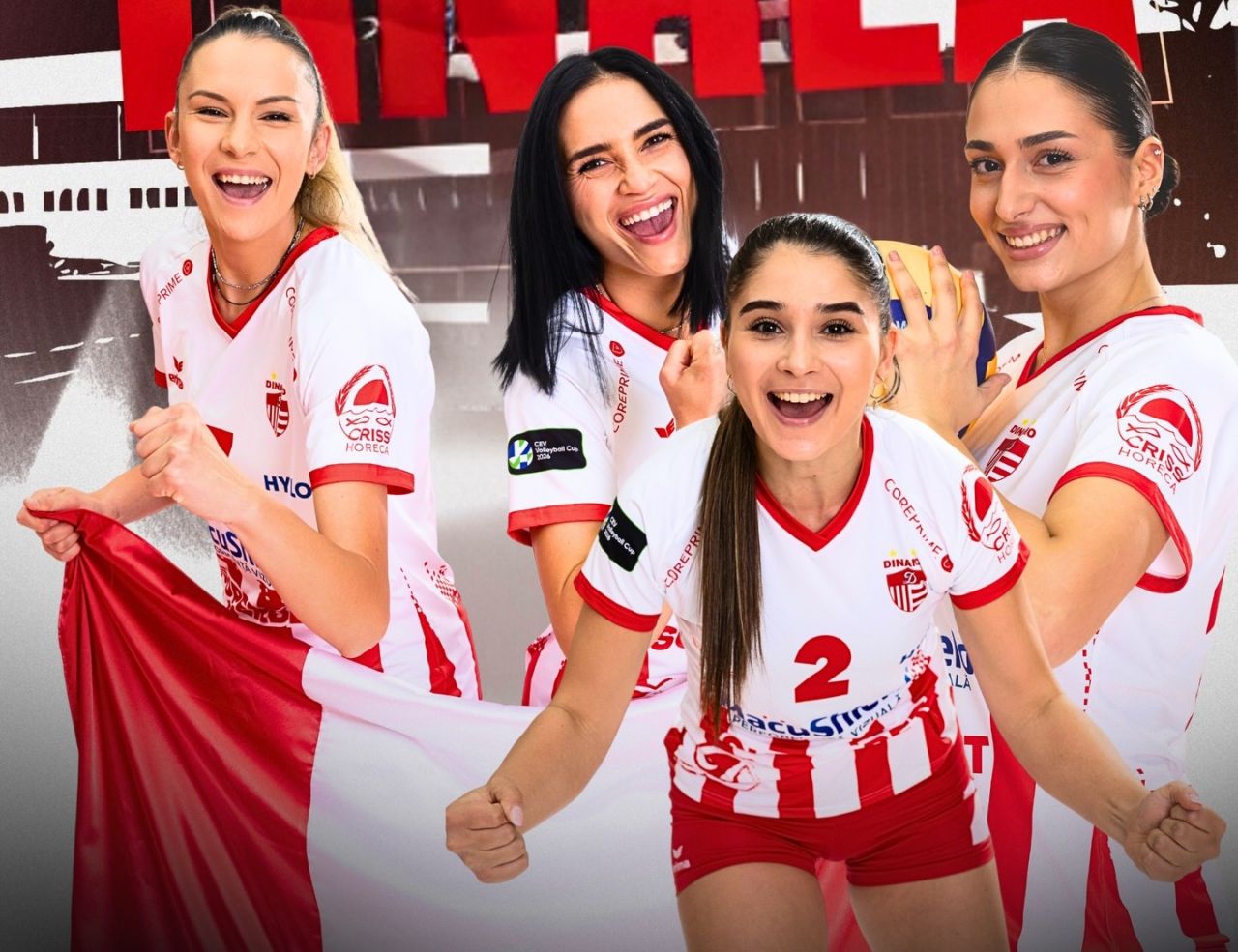 Jucătoare din CSM Volei Alba-Blaj și CS Dinamo București în acțiune în finala Cupei României volei feminin pe terenul de joc. | sursa foto: Sport.ro Jucătoare din CSM Volei Alba-Blaj și CS Dinamo București în acțiune în finala Cupei României volei feminin pe terenul de joc. | sursa foto: Sport.ro
