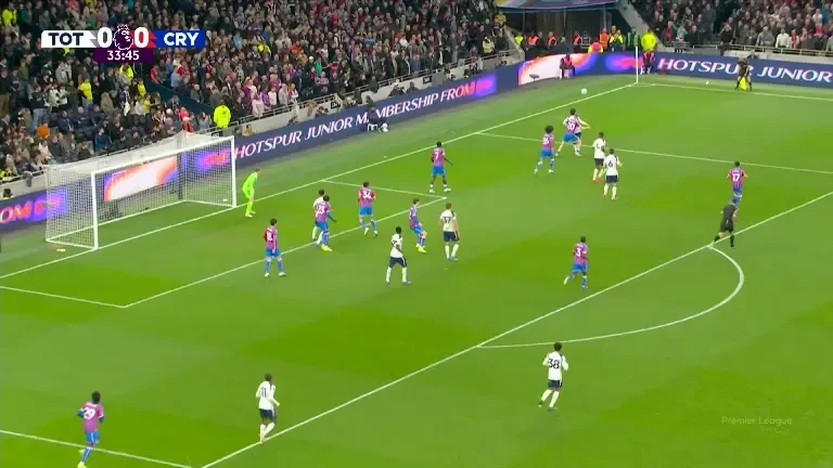 Tottenham - Crystal Palace | GOL Dominic Solanke (34')