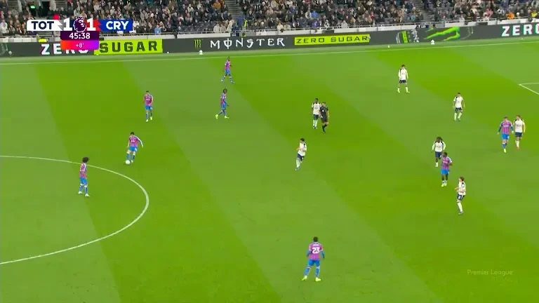 Tottenham - Crystal Palace | Gol Jorgen Strand Larsen (45+1')