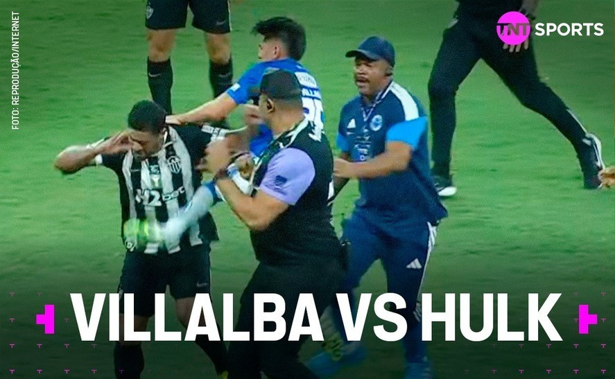 23 de jucători eliminați în finala Cruzeiro - Atletico Mineiro! Cum a lovit Hulk după ce a fost atacat de un adversar