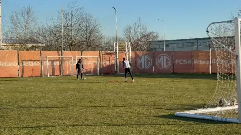 Mirel Rădoi, primul antrenament la FCSB (10 martie 2026)