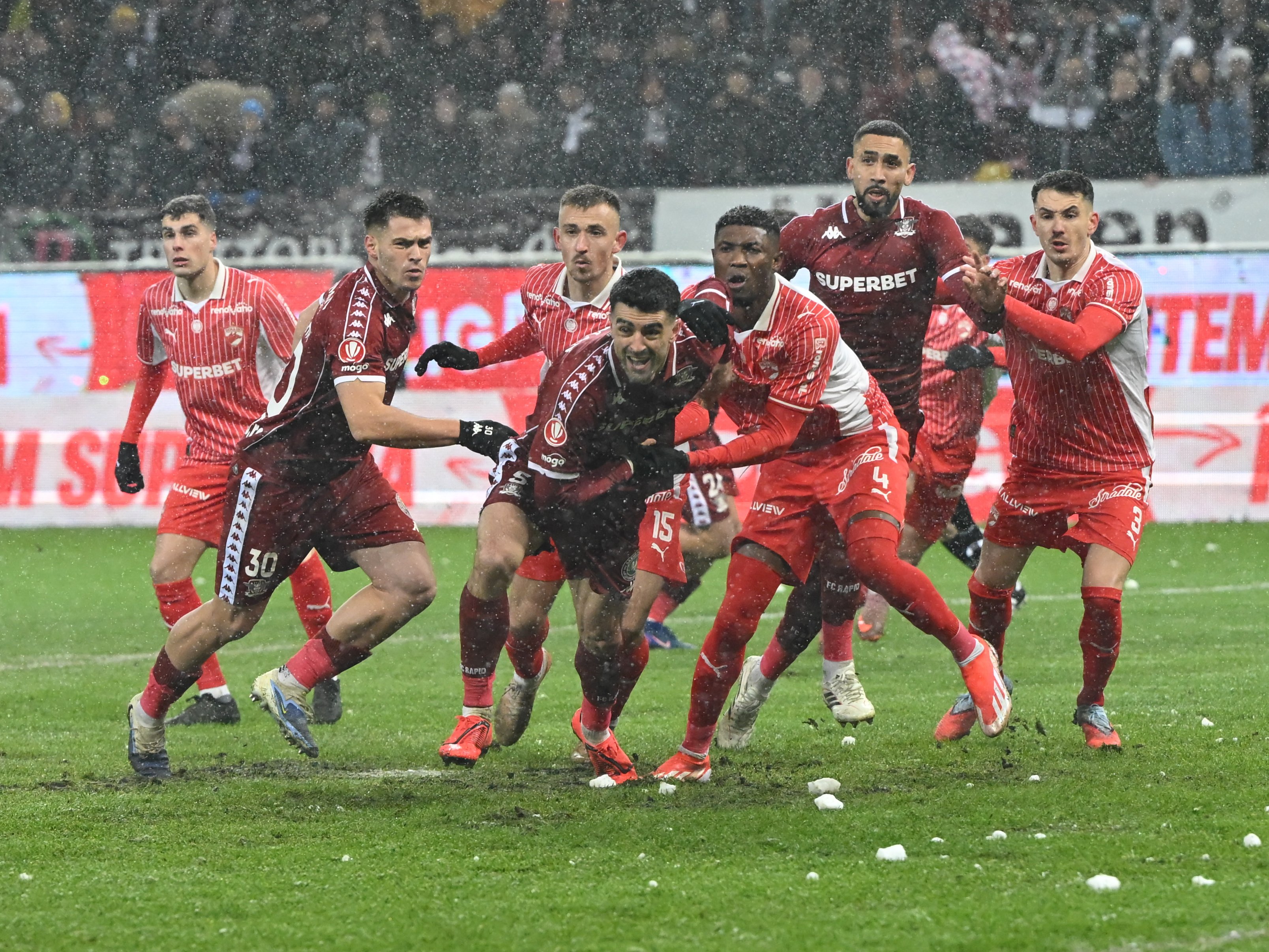 OUT! S-a accidentat și ratează derby-ul Rapid - Dinamo