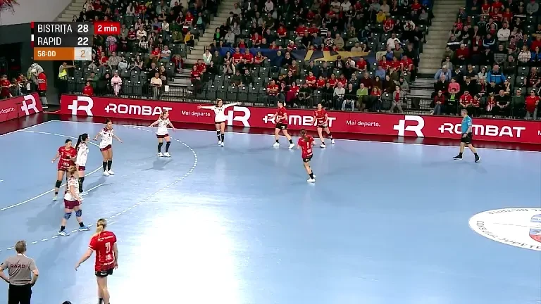 Bistrița învinge Rapid, 29-26, în Liga Florilor. Rămâne la un punct în spatele CSM București