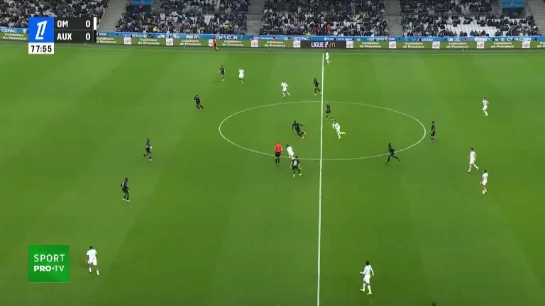 VOYO: Olympique Marseille - Auxerre 1-0. Gouiri, unicul marcator al meciului