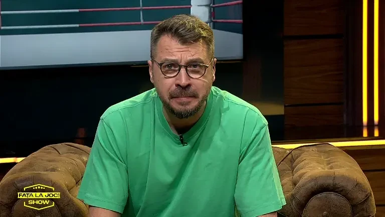 Florin Prunea, depășit de actrița Teona Stavarachi, în forța pumnului, măsurată în emisiunea „Fața la Joc”