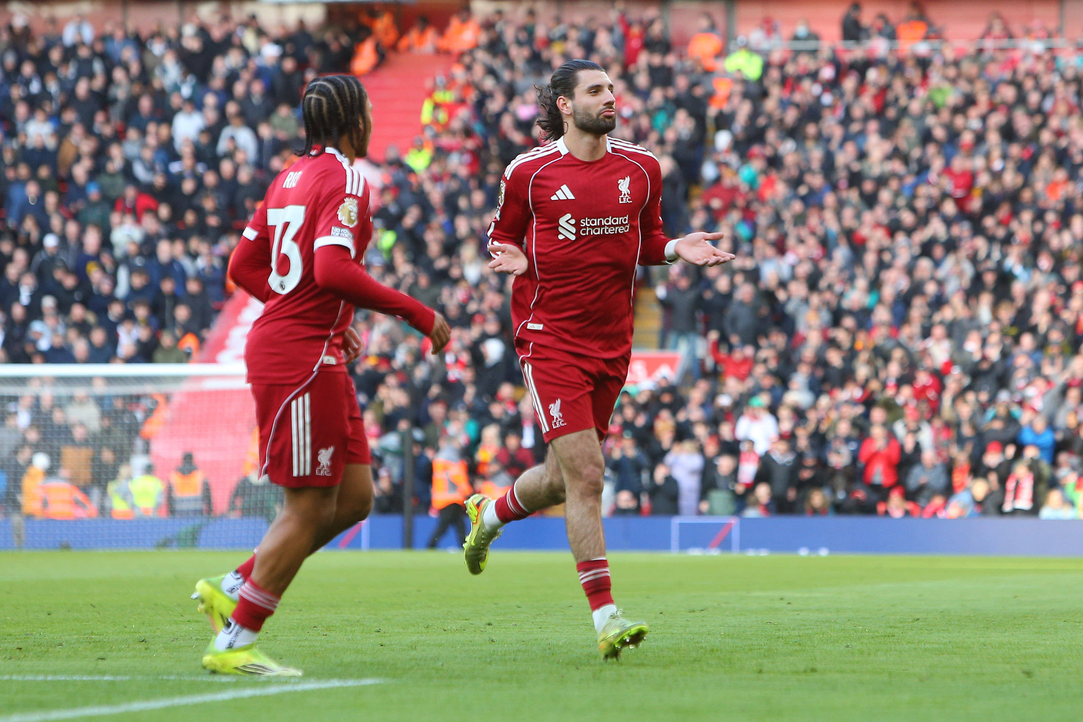 ACUM: Liverpool - Tottenham 1-0 e în direct pe VOYO | Eurogol semnat de Szoboszlai sub ochii lui Drăgușin