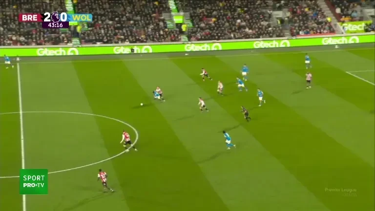 Premier League | Brentford - Wolves, gol minutul 44