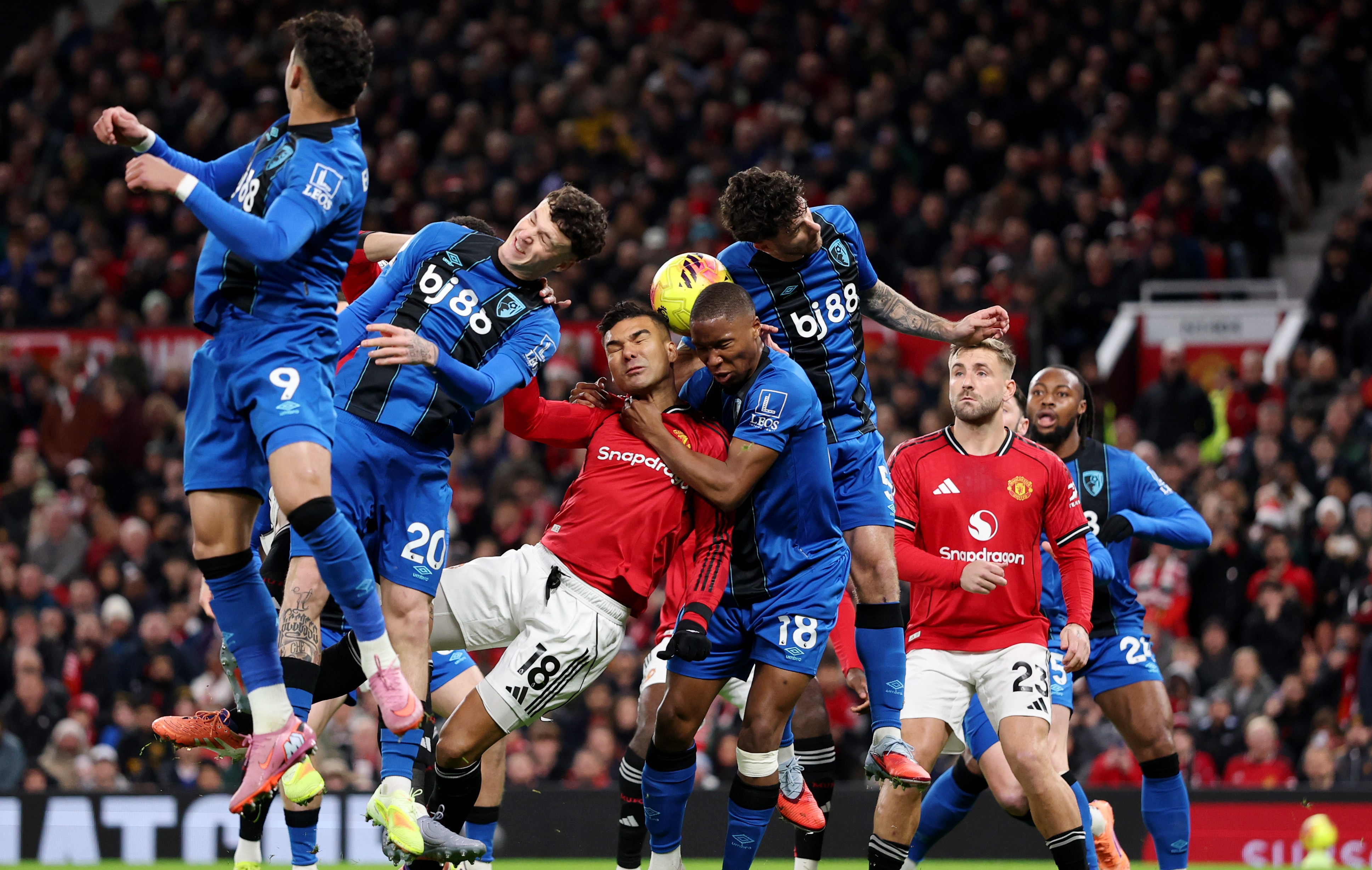 LIVE VIDEO | Bournemouth - Manchester United, exclusiv pe VOYO de la 22:00. Echipele probabile