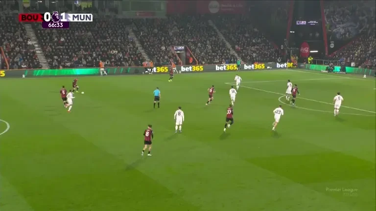 Bournemouth - Manchester United: Gol Bournemouth, minutul 67
