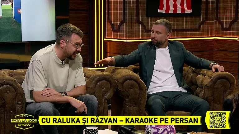 Fața la joc! | Raluka și Răzvan Raț au făcut karaoke în direct la Pro TV