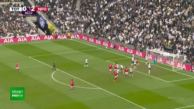Tottenham - Nottingham Forest, VOYO: Gol Awoniyi (minutul 88)