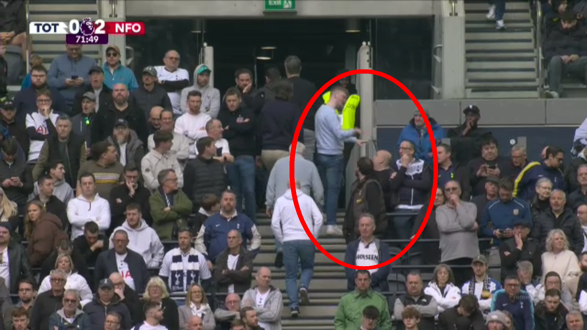 Imaginea serii la umilința suferită de Tottenham! Fanii au părăsit arena masiv