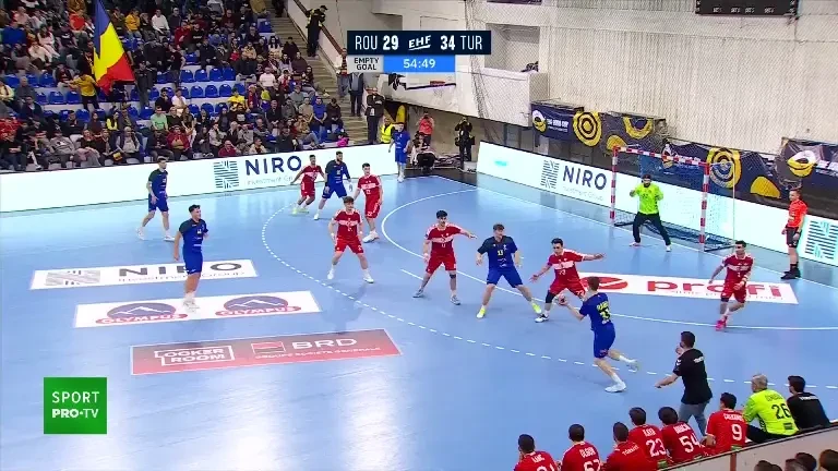 România - Turcia 31-37 | Tricolorii ratează calificarea în turul III al barajului pentru CM de handbal masculin