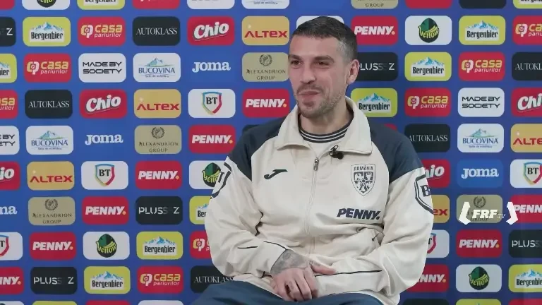 Nicolae Stanciu, interviu înainte de Turcia - România (23 martie 2026)