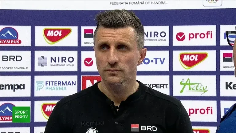 George Buricea, declarație după România - Turcia 31-37 (22 martie 2026)