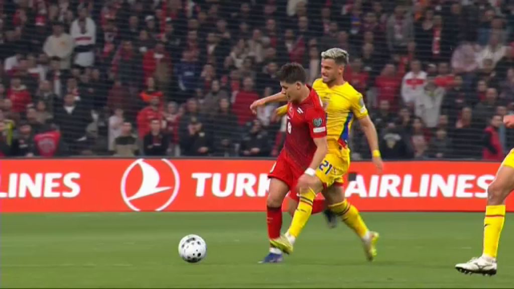 Turcia - România 0-0, ACUM. Repriză peste așteptări pentru tricolori: Ianis Hagi, cea mai mare ocazie! 4 galben dragomir guler