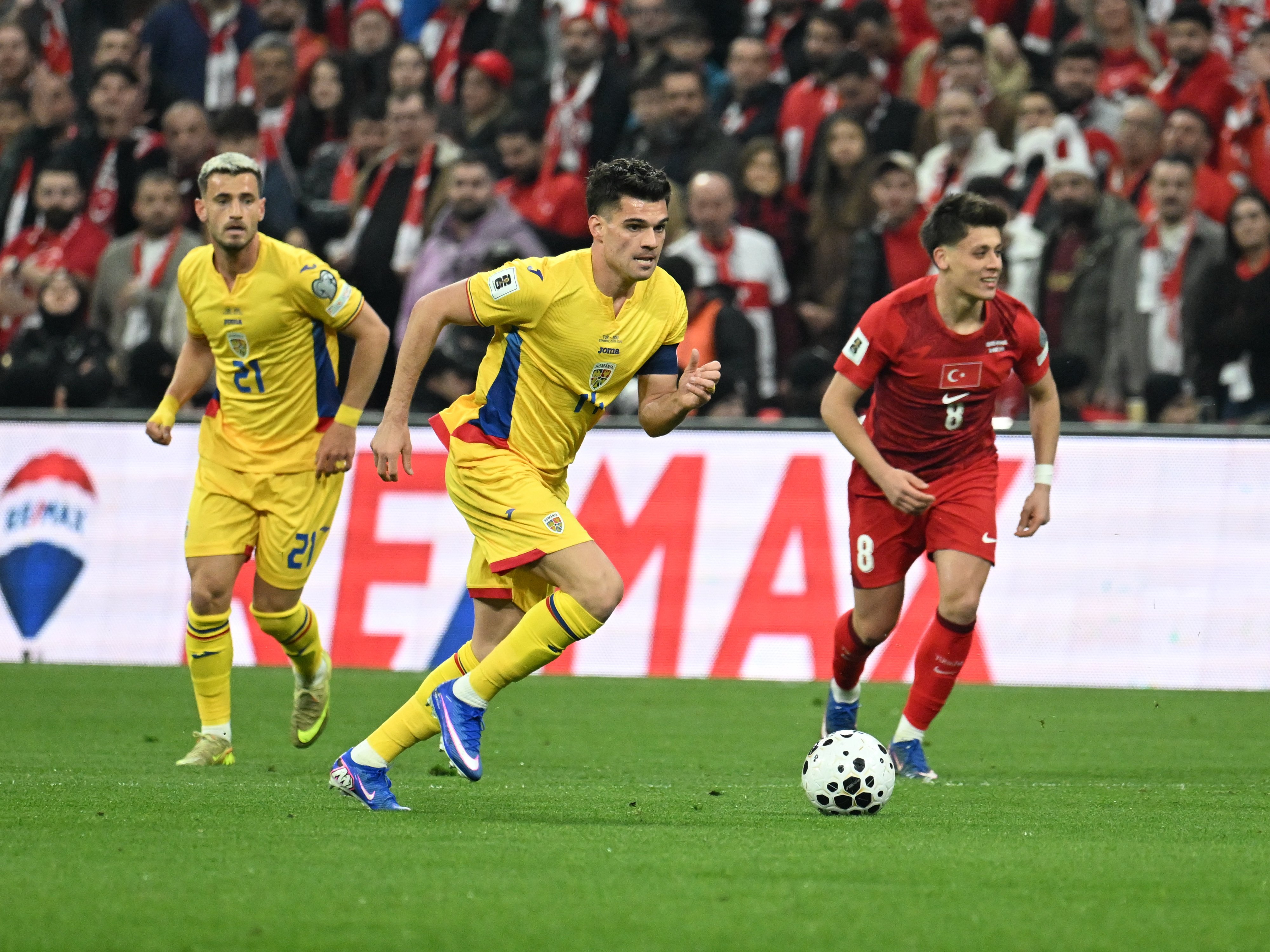 Turcia - România 0-0, ACUM. Ianis, ce OCAZIE! Yuksek respinge cu capul în corner
