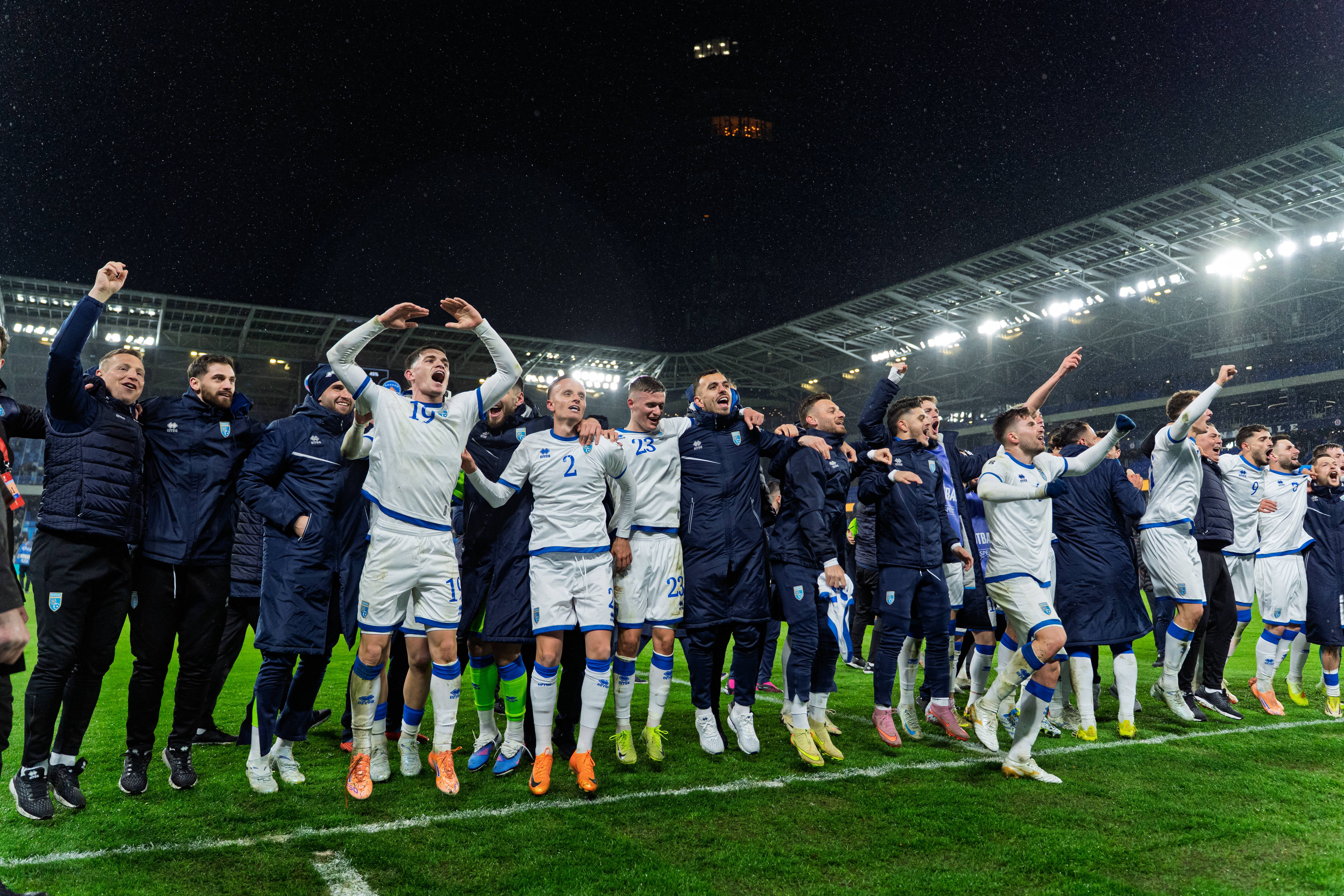 Câți jucători din Superligă are Kosovo, care va juca finala play-off-ului CM cu Turcia!