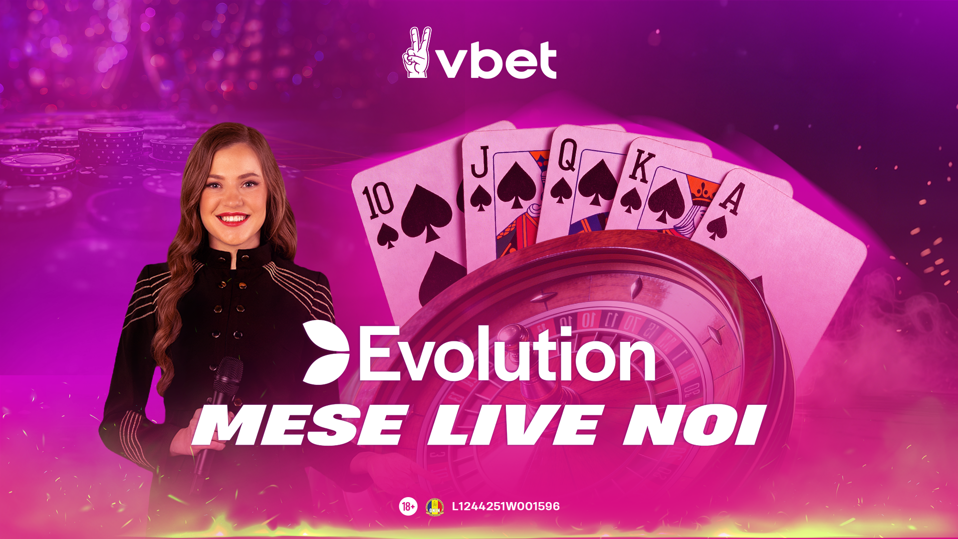 (P) VBET evoluează pe terenul jocului în timp real: Evolution Gaming extinde colecția cu mese Live!