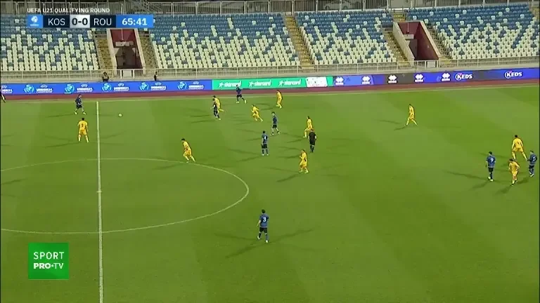 Kosovo U21 - România U21 0-1! Vermeșan înscrie după o eroare uriașă, exclusiv pe VOYO