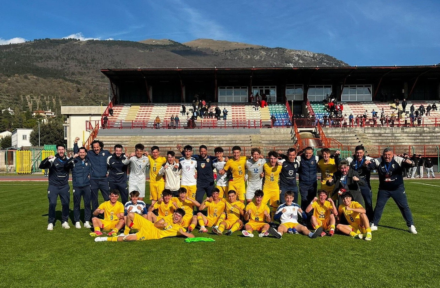 România, victorie uriașă contra Portugaliei! Puștii sunt la un pas de Campionatul European