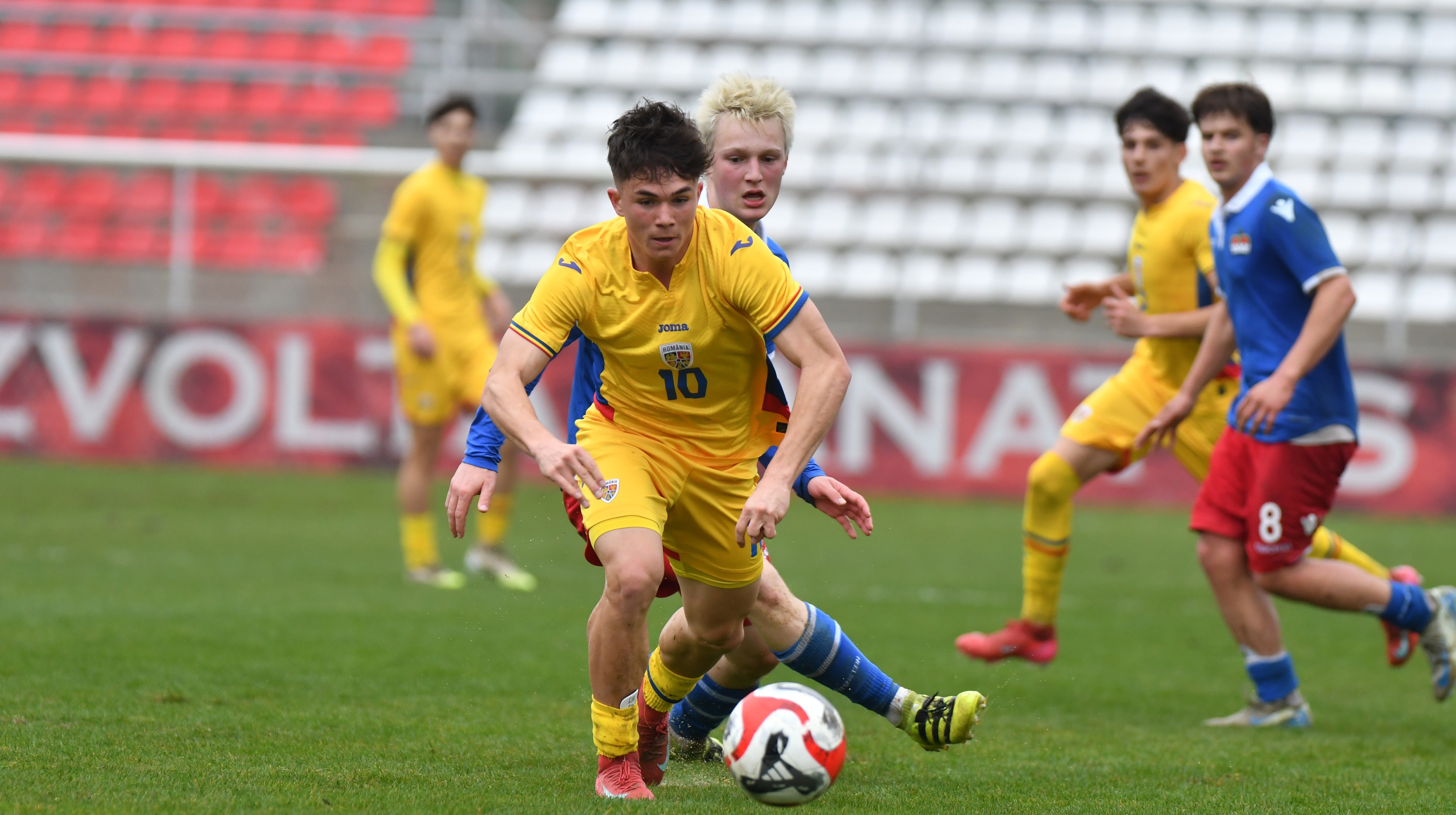 România U18 și-a călcat în picioare adversara: umilința administrată de tricolori lui Liechtenstein