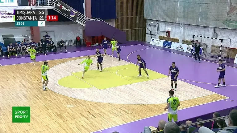 SCM Politehnica Timișoara - CSM Constanța 28-25 în Liga Zimbrilor (28.03.2026)