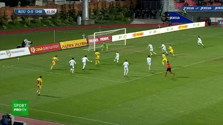 GOL România - San Marino 1-0 | Musi a deschis scorul din lovitură liberă