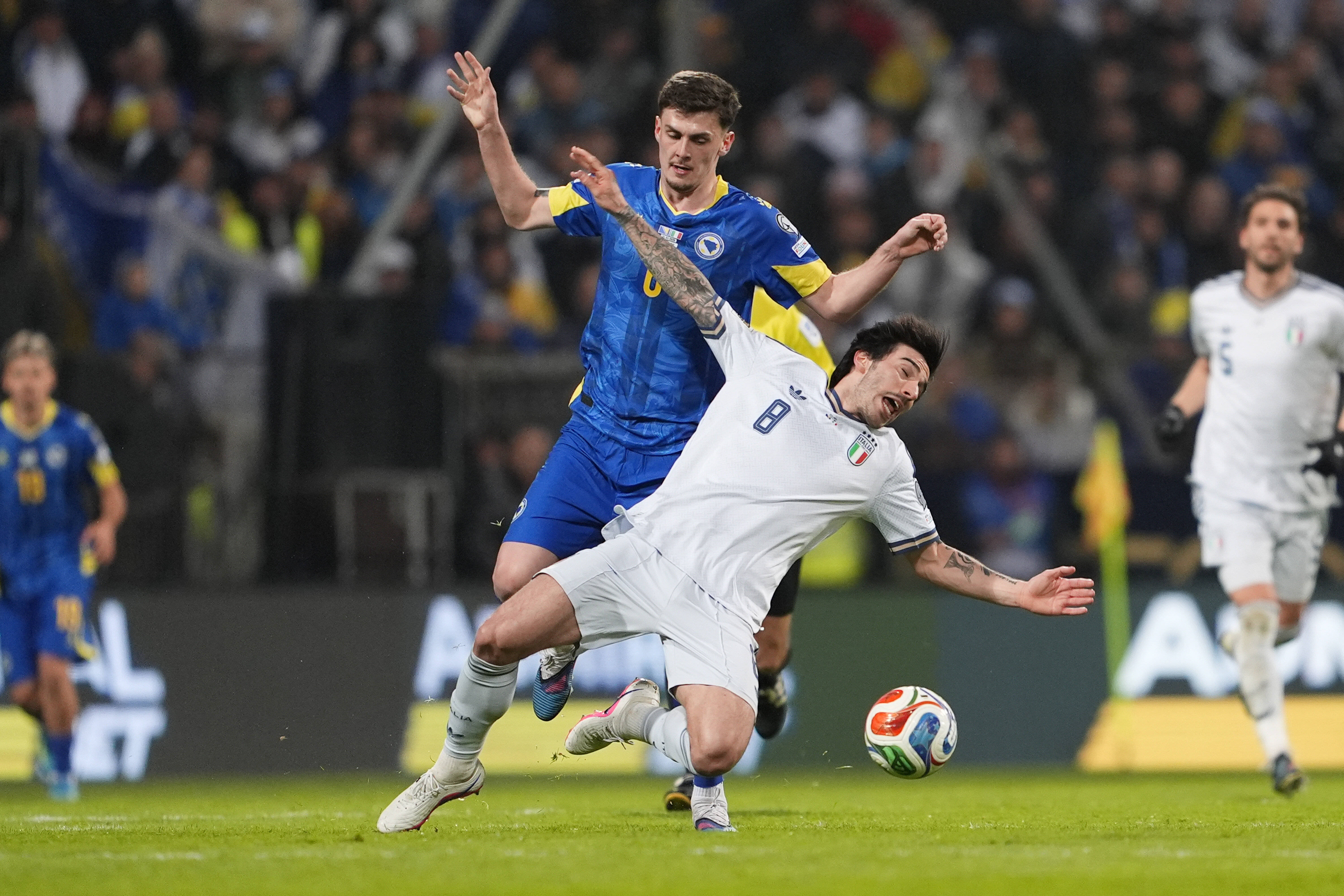 ACUM, prelungiri: Bosnia - Italia 1-1 / Cehia - Danemarca 2-2. Suedia s-a calificat la Cupa Mondială după 3-2 cu Polonia