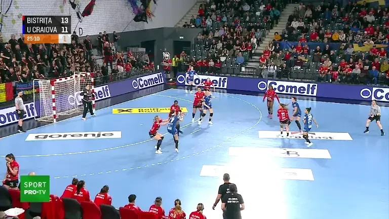 Gloria Bistrița - SCM Craiova | Avantaj clar al liderului din Liga Florilor
