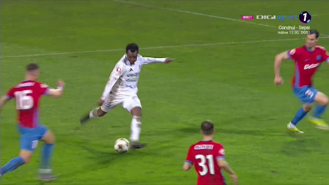 Hervin Ongenda, gol spectaculos în FC Botoșani - FCSB