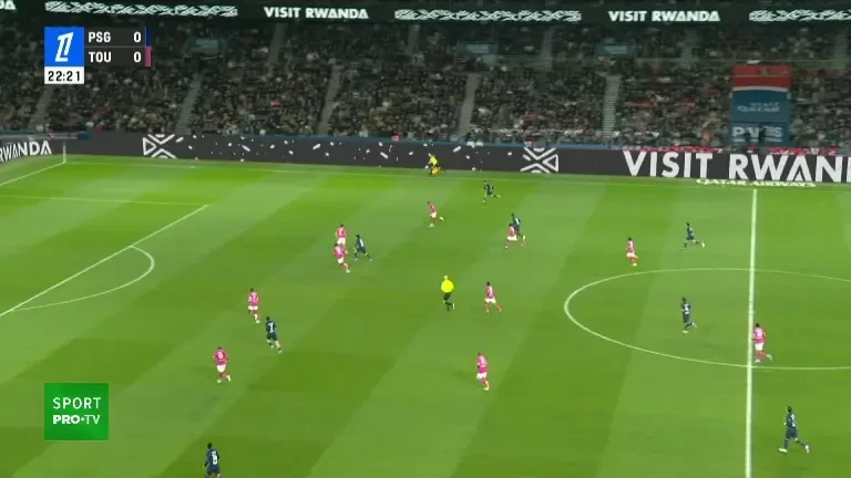 Dembele deschide scorul printr-un eurogol în PSG - Toulouse, exclusiv pe VOYO acum