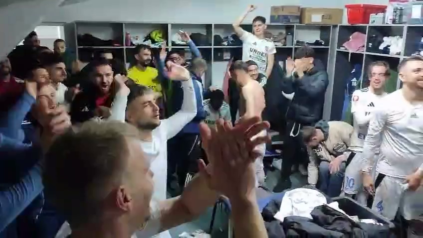 Botoșănenii, ”ravagii” în vestiar după victoria cu FCSB: ”Ne-am făcut damblaua”