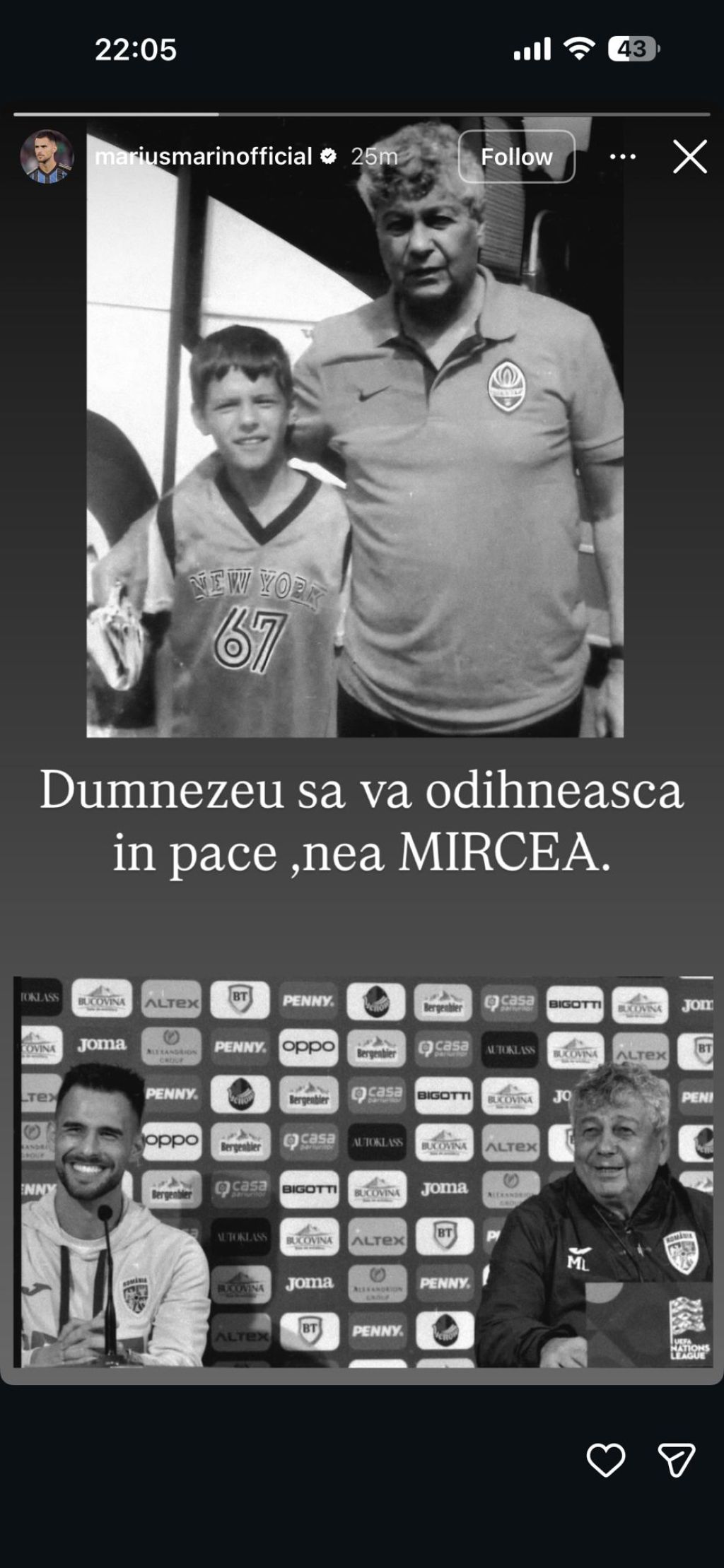 Reacții după moartea lui Mircea Lucescu | Ladislau Boloni, cutremurător: „I-am spus să lase dracului fotbalul” 5 ae065a8a 9e1f 4e0a b926 fdaa3d94a678