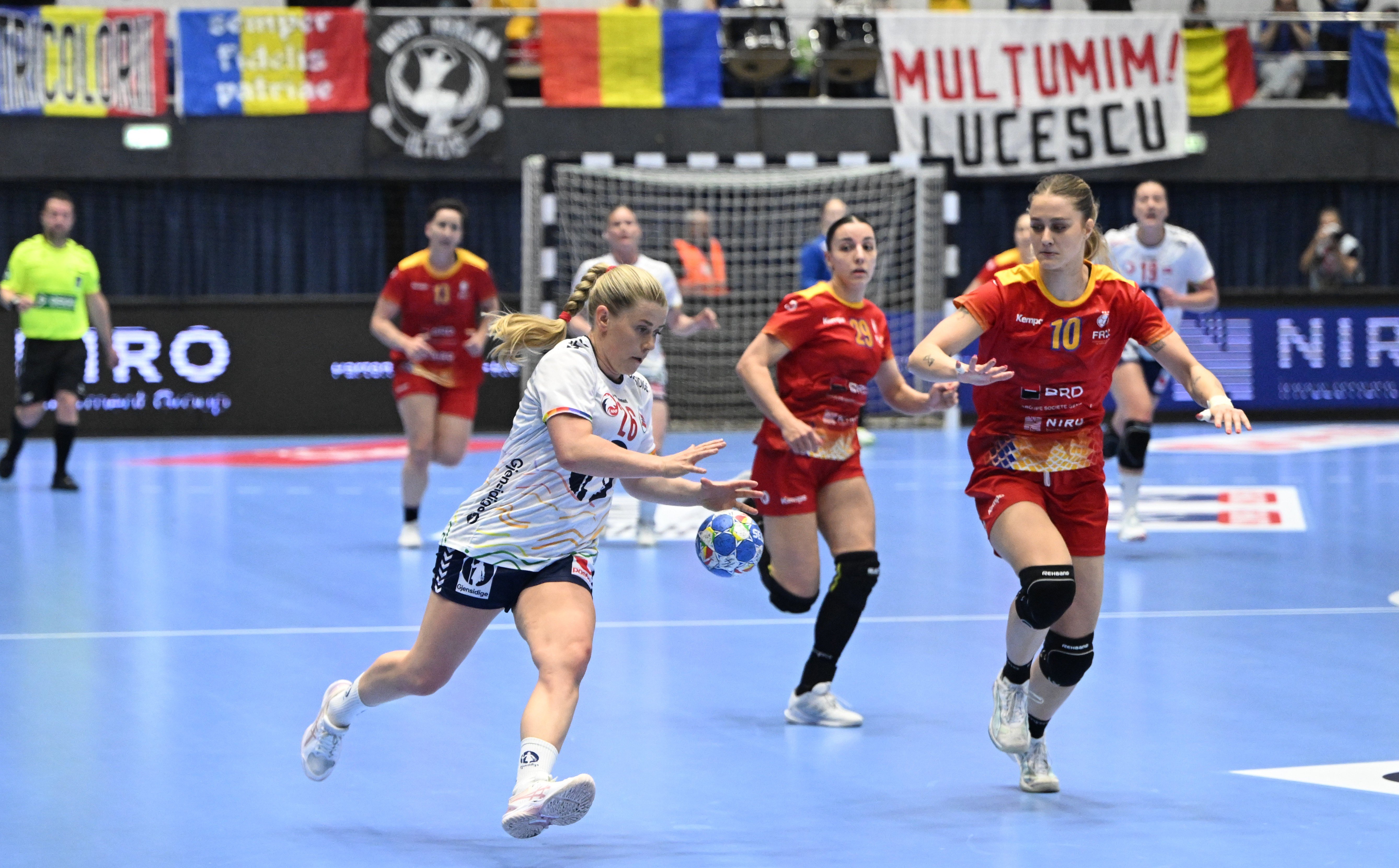 România - Norvegia în EHF EURO Cup 2026, pe VOYO și Pro Arena ACUM! Umilință pentru tricolore