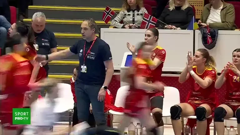 România - Norvegia s-a încheiat 25-45, exclusiv pe VOYO și Pro Arena