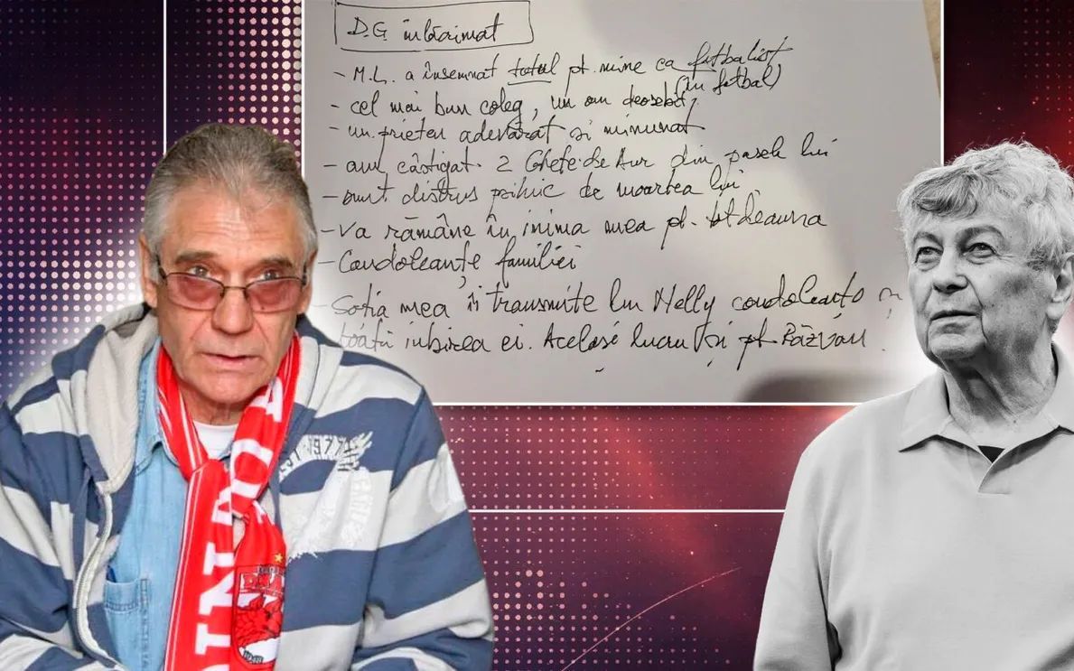 Omagiul lui Dudu Georgescu pentru Mircea Lucescu. Scrisoare emoționantă din Canada: „A însemnat totul pentru mine”