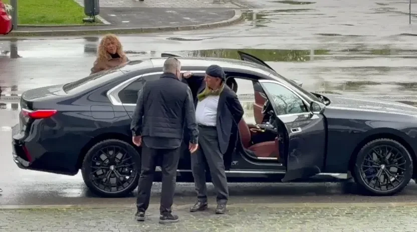 George Copos a venit cu o coroană de flori la sicriul lui Mircea Lucescu