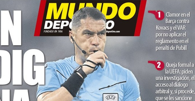 Spaniolii l-au pus pe Istvan Kovacs pe prima pagină și au titrat cu majuscule un singur cuvânt