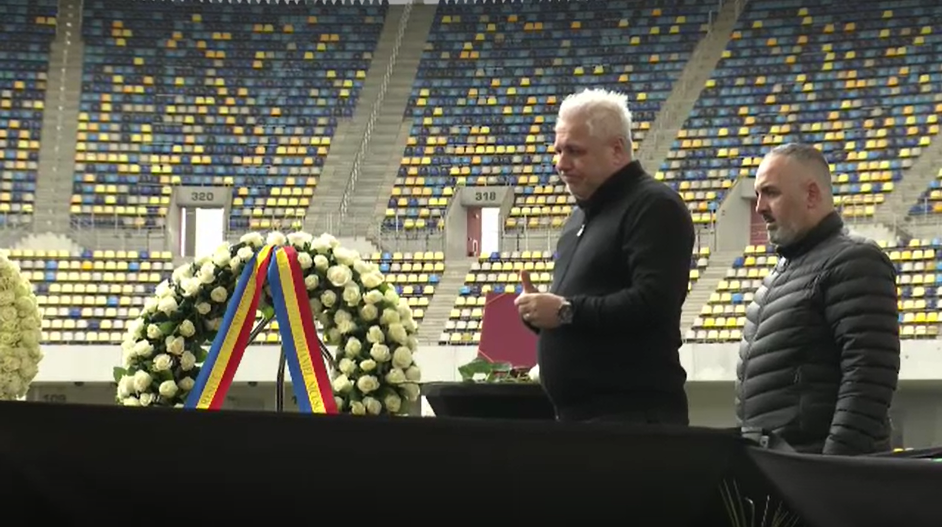 Turcii, uimiți de reacția lui Marius Șumudică la sicriul lui Mircea Lucescu: „Așa ceva n-ați mai văzut!”