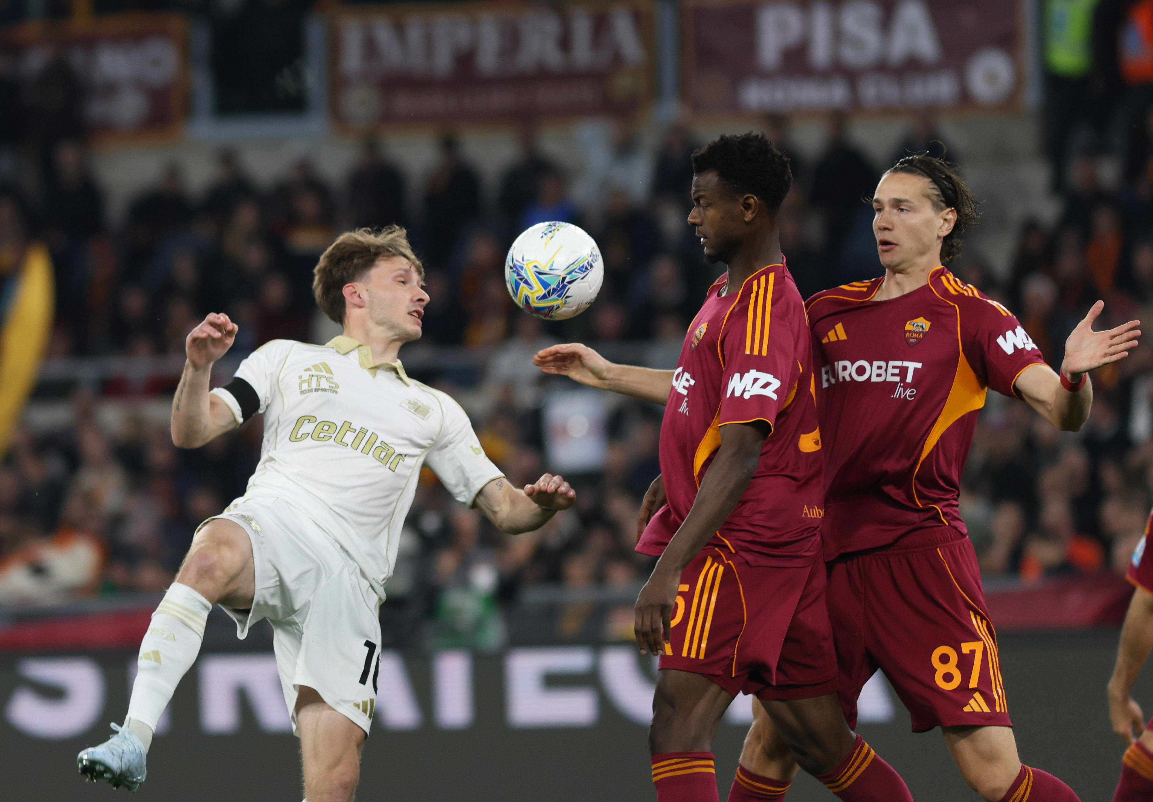 Gest superb în Italia pentru Mircea Lucescu! Ce s-a întâmplat la AS Roma - Pisa