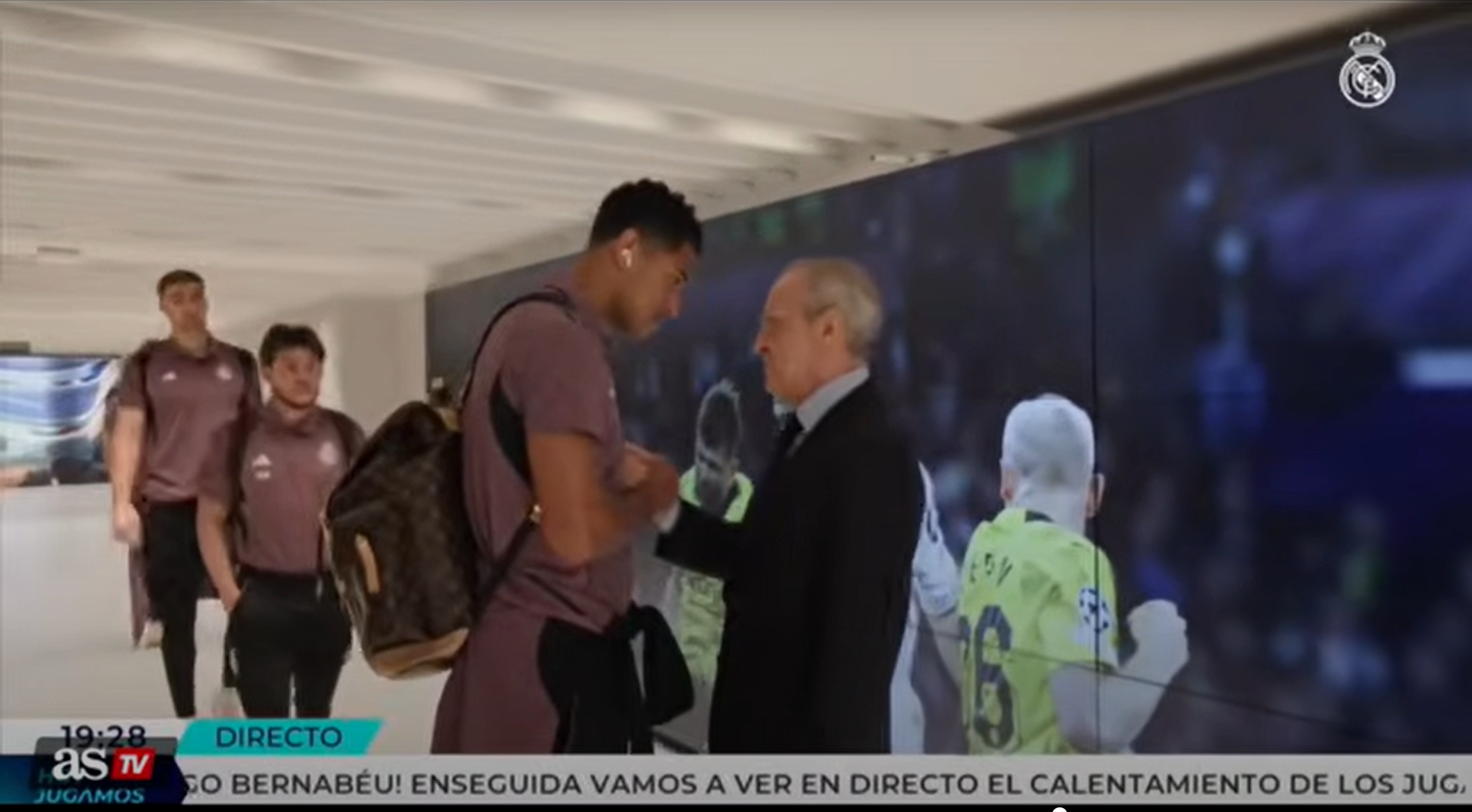 Moment tensionat între Florentino Perez și Jude Bellingham