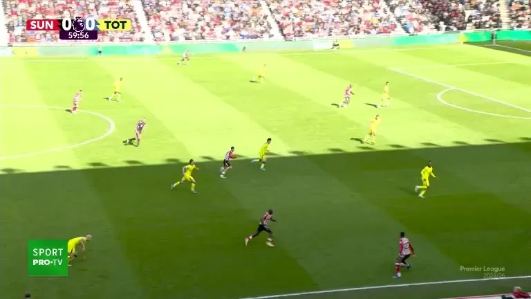 Sunderland - Tottenham: min. 61 - Mukiele deschide scorul pentru gazde