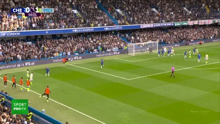 Chelsea - Manchester City 0-3: Guehi punctează după un moment de geniu al lui Cherki. Meciul se vede exclusiv pe VOYO!