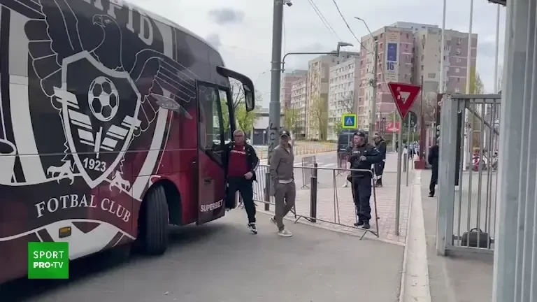 Rapid a sosit în Giulești (13.04.2026)