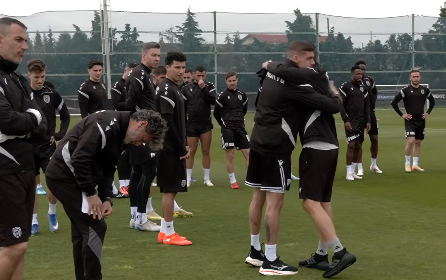 Moment special pentru Răzvan Lucescu la antrenamentul lui PAOK Salonic